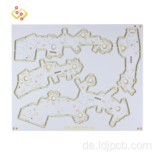 Doppelseitige Aluminiumplatte 2Layers LED -LED -PCB